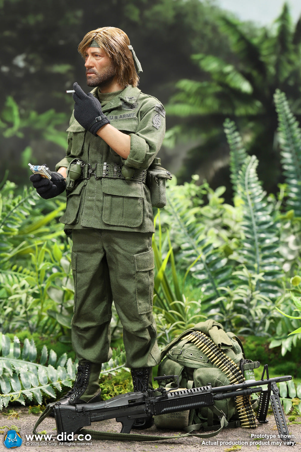 1:6 scale DiD V80184 Vietnam War U.S. Army Colonel James 12" Figure