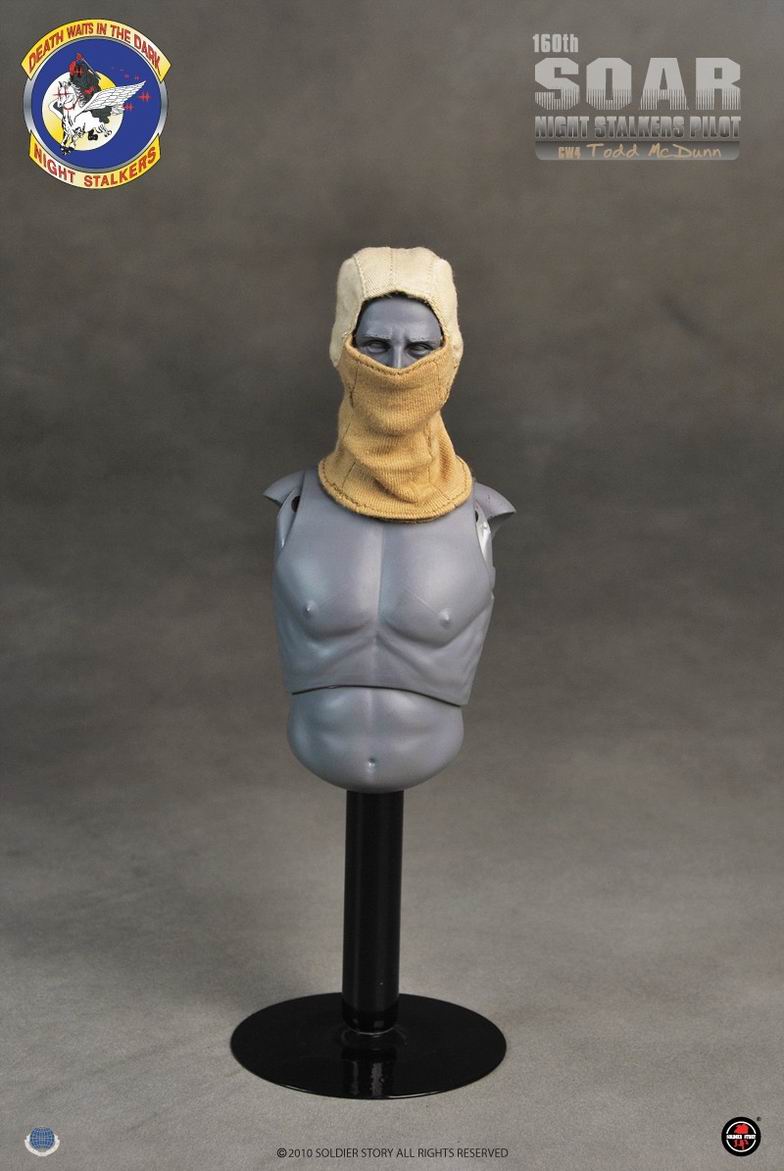 1:6 scale Soldier Story 160th SOAR Nightstalkers Pilot Todd McDunn 12" Figure