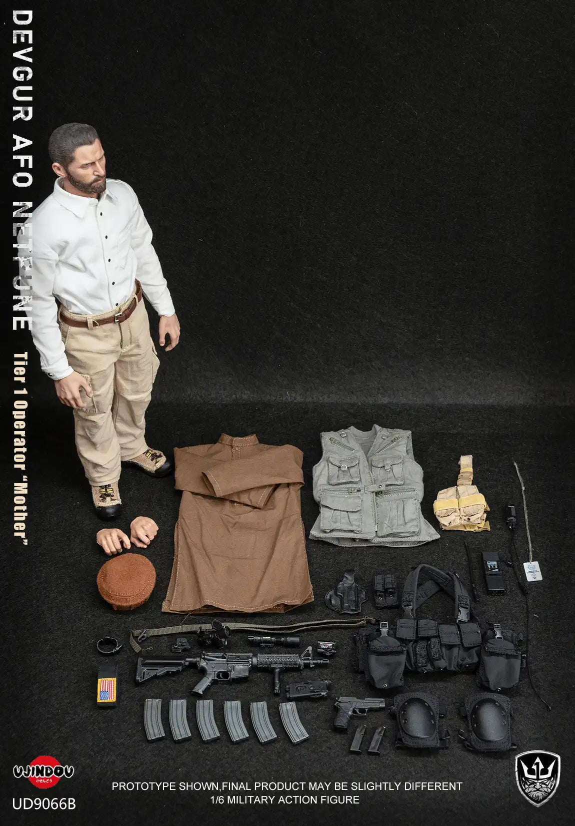 1:6 scale Ujindou DEVGRU AFO NEPTUNE Tier 1 Operator “Mother” 12" Action Figure UD-9066B (PREORDER)