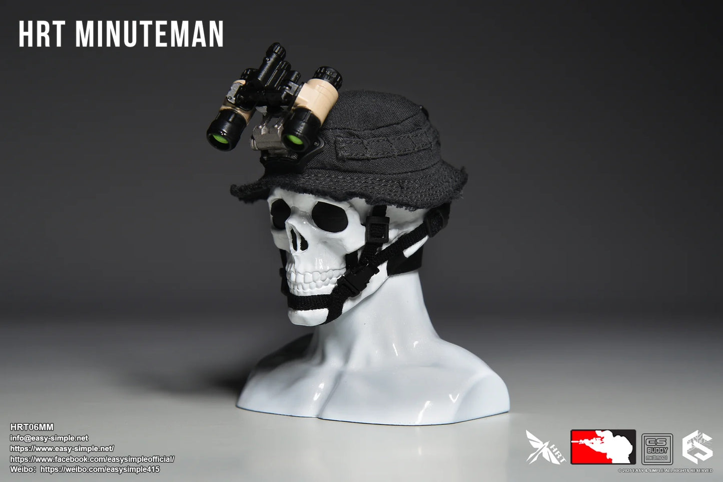 1:6 Easy & Simple HRT Minuteman ShotShow 2025 Exclusive 12" Figure HRT06MM