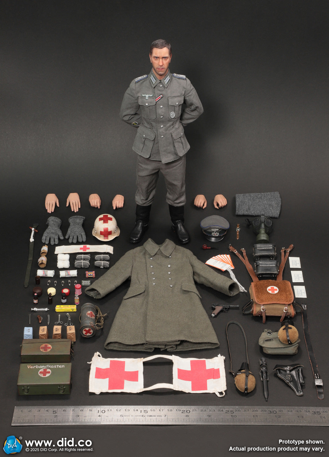 1:6 scale DiD D80183 German Medic Officer Candidate, Unterazt - Groger (PREORDER)