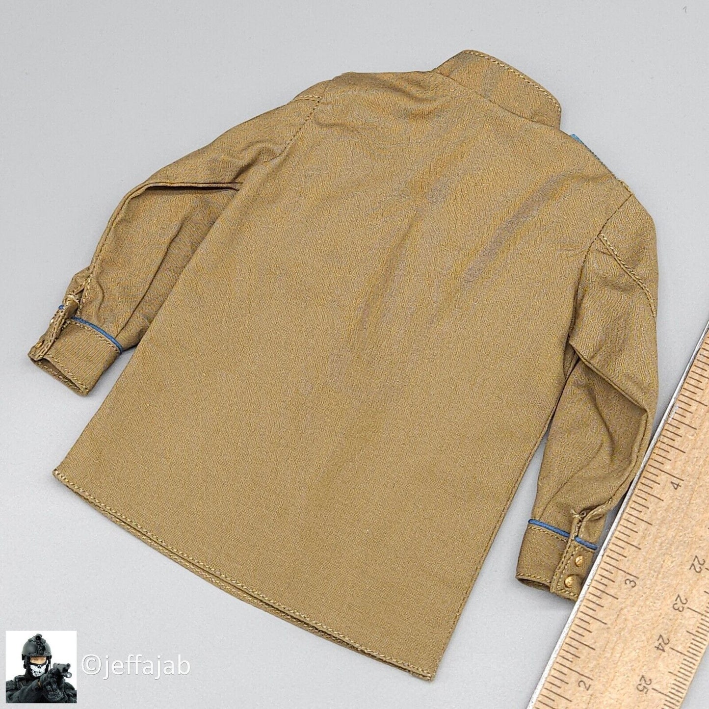1:6 scale Alert Line WWII Soviet NKVD Officer Shirt Captain Rank for 12" Figures