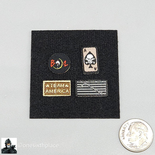 1:6 scale Easy & Simple Coalition Forces Patches for 12" Figure 26065SC