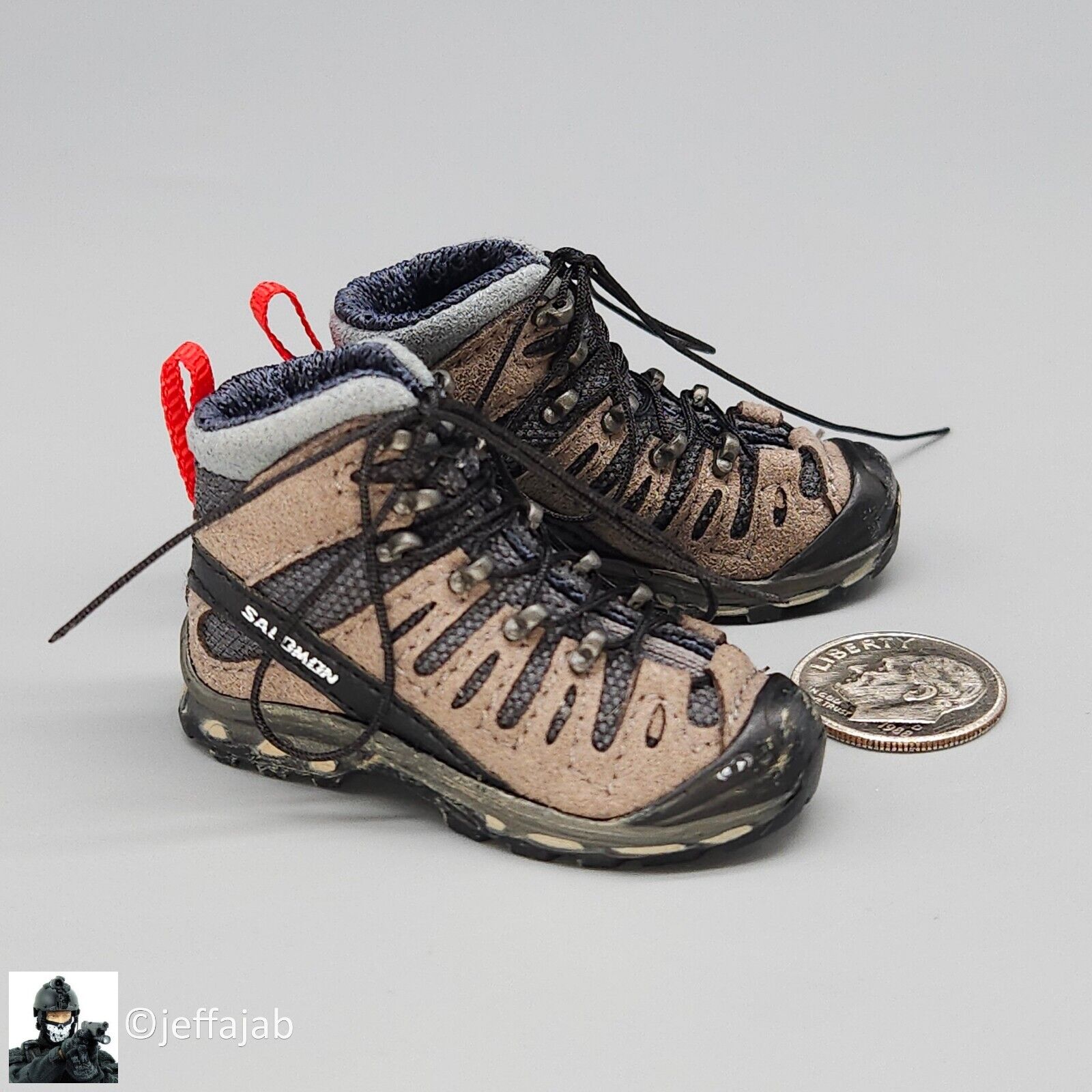 1:6 Easy & Simple Russian Special Operations Forces SSO Quest 4D Boots Peg Type