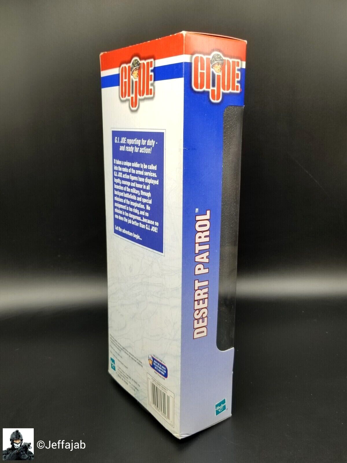 1:6 Hasbro GI Joe Desert Patrol Blond Hair Body 12" Action Figure Uniform Rifle