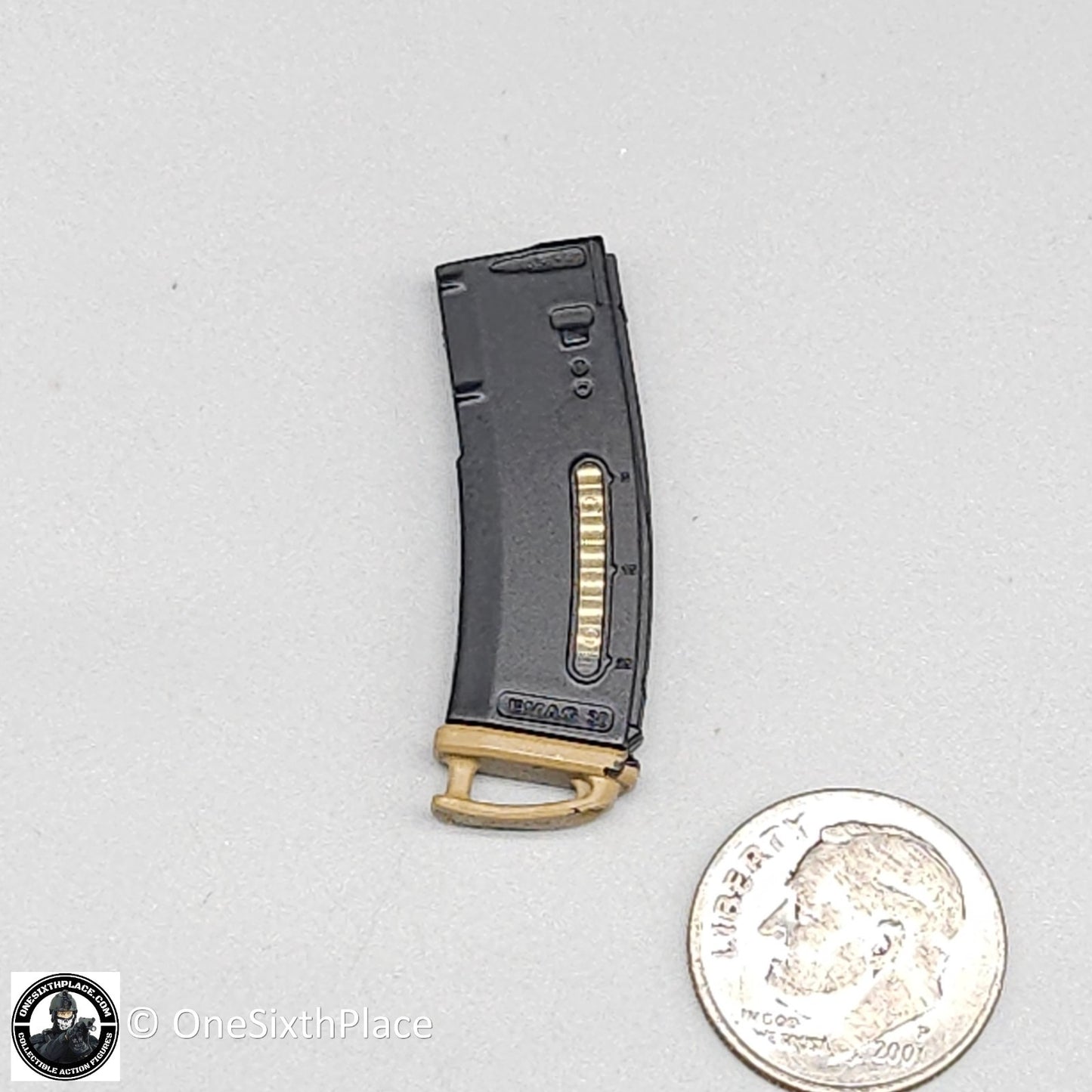 1:6 Easy & Simple CBRN Assault Team 30rd PMAG w/ Tan Ranger Plate for M4 Rifle