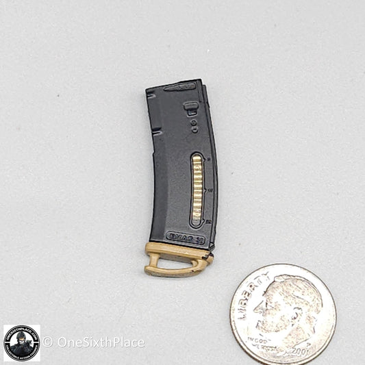 1:6 Easy & Simple CBRN Assault Team 30rd PMAG w/ Tan Ranger Plate for M4 Rifle