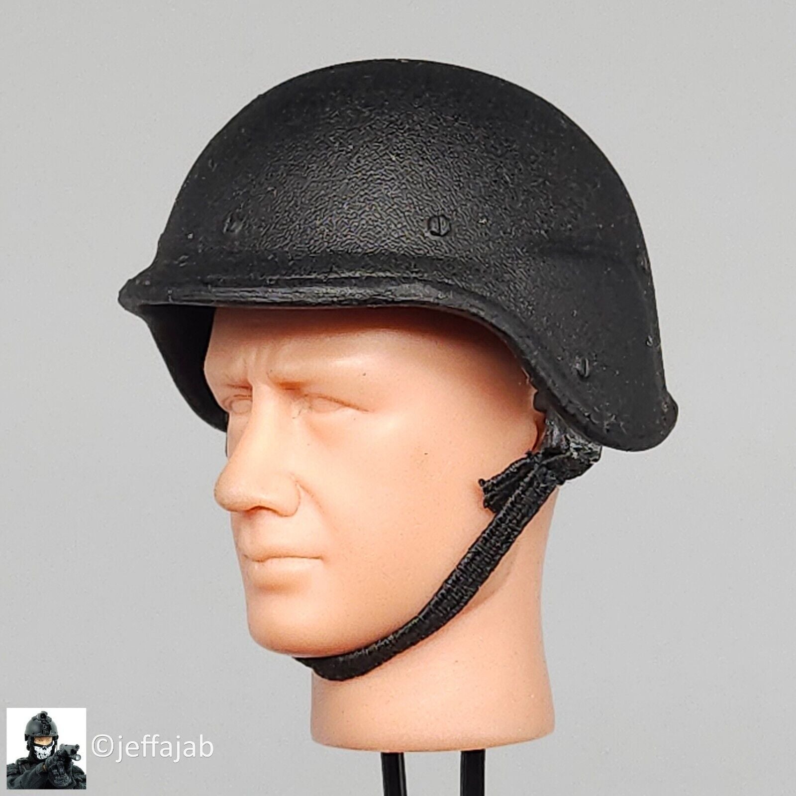1:6 21st Century Toys SWAT Black PASGT Helmet  12" Figures