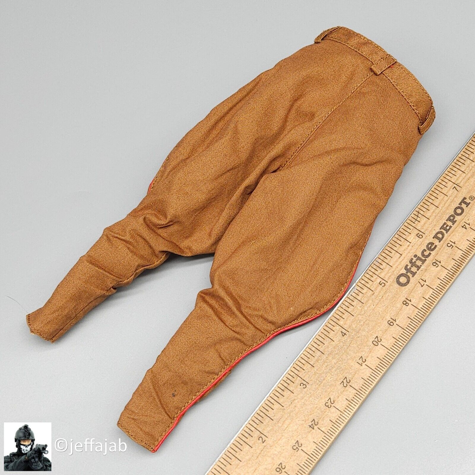 1:6 Flagset Soviet Red Alert Mobilize Troops Russian Officer Pants 12" Figures