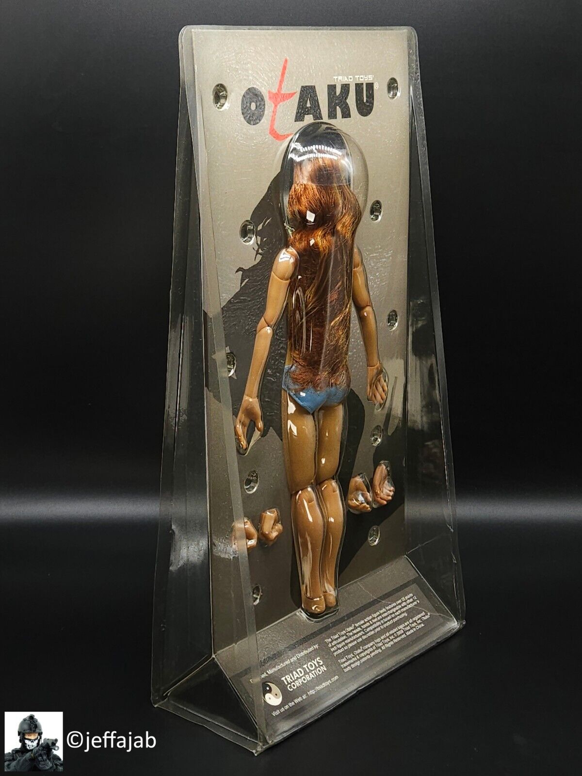 1:6 Triad Toys Female Otaku 1.0 Tan Body w/ Red Hair for 12" Figure READ NOTES