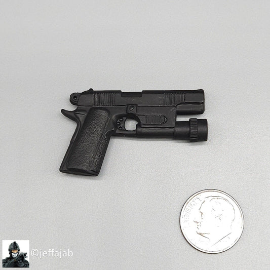1:6 Ultimate Soldier SWAT M1911 Pistol w/ Tac Light for 12" Figures