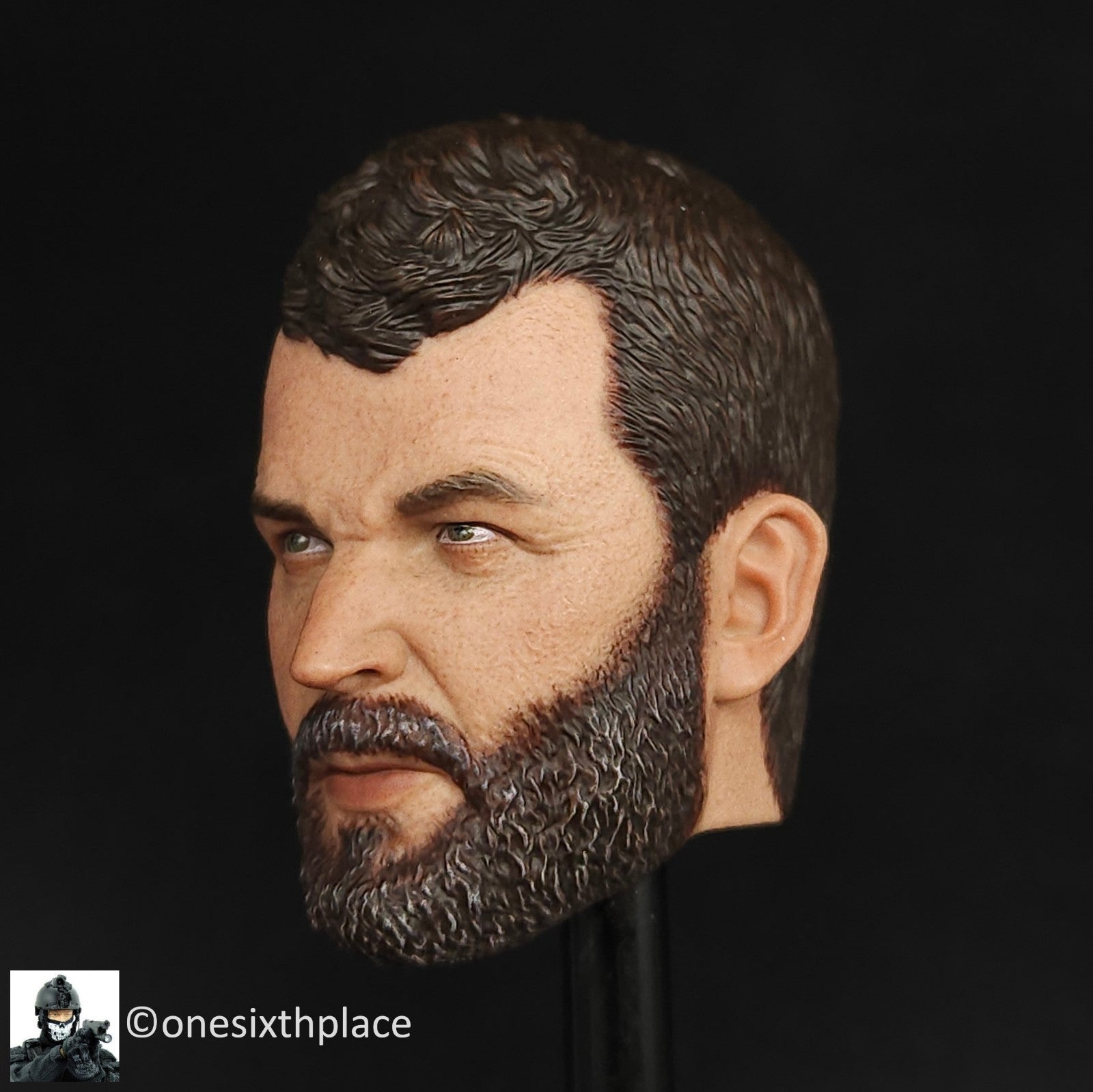 1:6 scale Easy & Simple Coalition Forces Male Head Sculpt 12" Figures 26065RA
