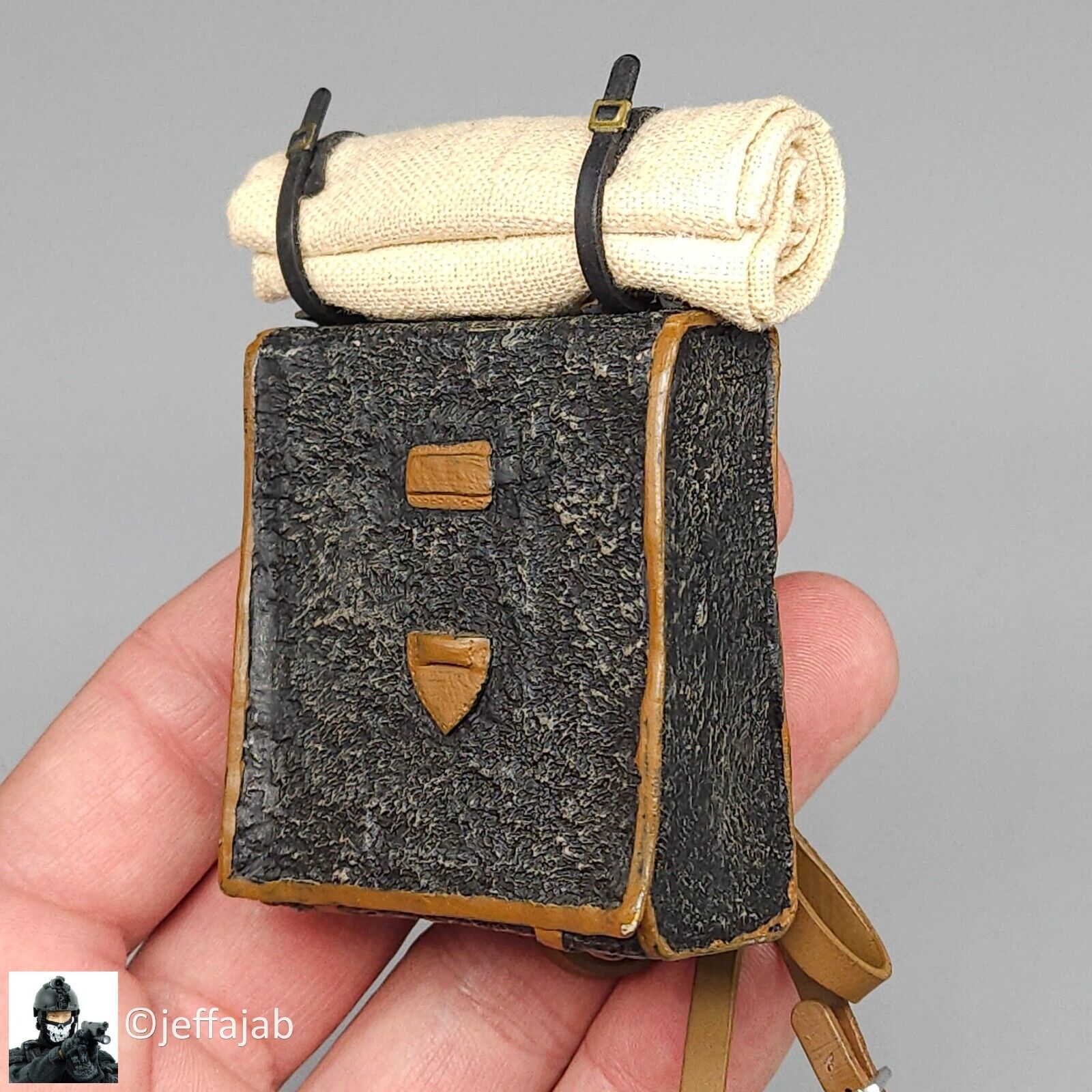 1:6 Sideshow Civil War Union Berdan Sharpshooter Knapsack Backpack #3 12" Figure