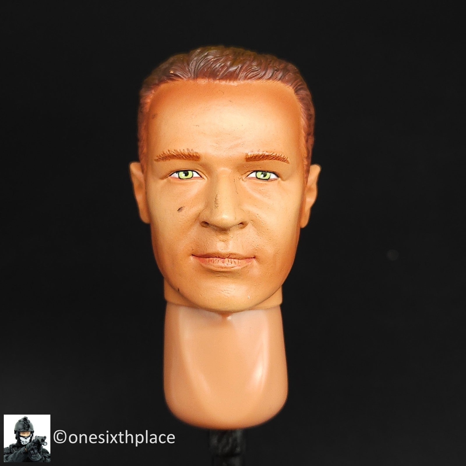 1:6 BBI Elite Force WWII Richard Burton #2 Male Head Sculpt for 12" Figures