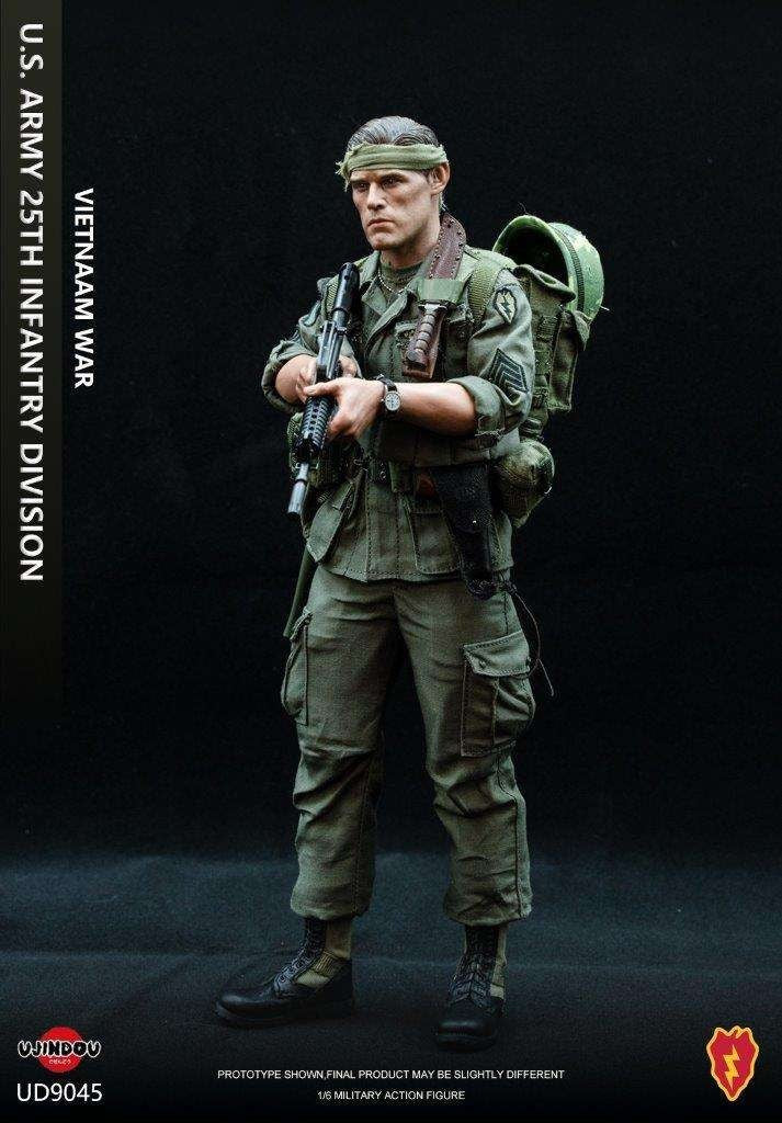 1:6 Ujindou Vietnam US Army 25th Infantry M56 Ammo Pouch (x1) for 12" Figures