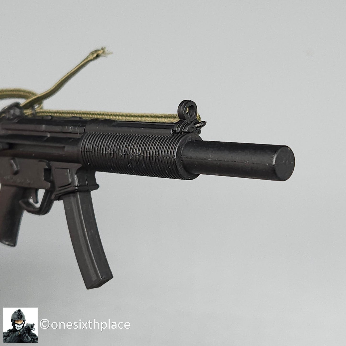 1:6 Ultimate Soldier Custom MP5 w/ Silencer for 12" Figures
