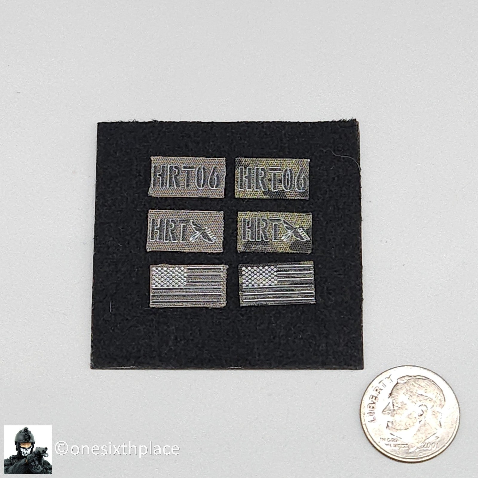 1:6 Easy & Simple HRT Minuteman ShotShow 2025 Patches Set for 12" Figures