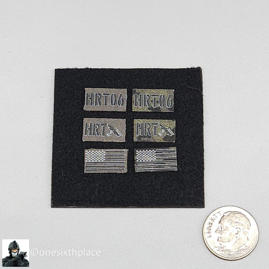 1:6 Easy & Simple HRT Minuteman ShotShow 2025 Patches Set for 12" Figures