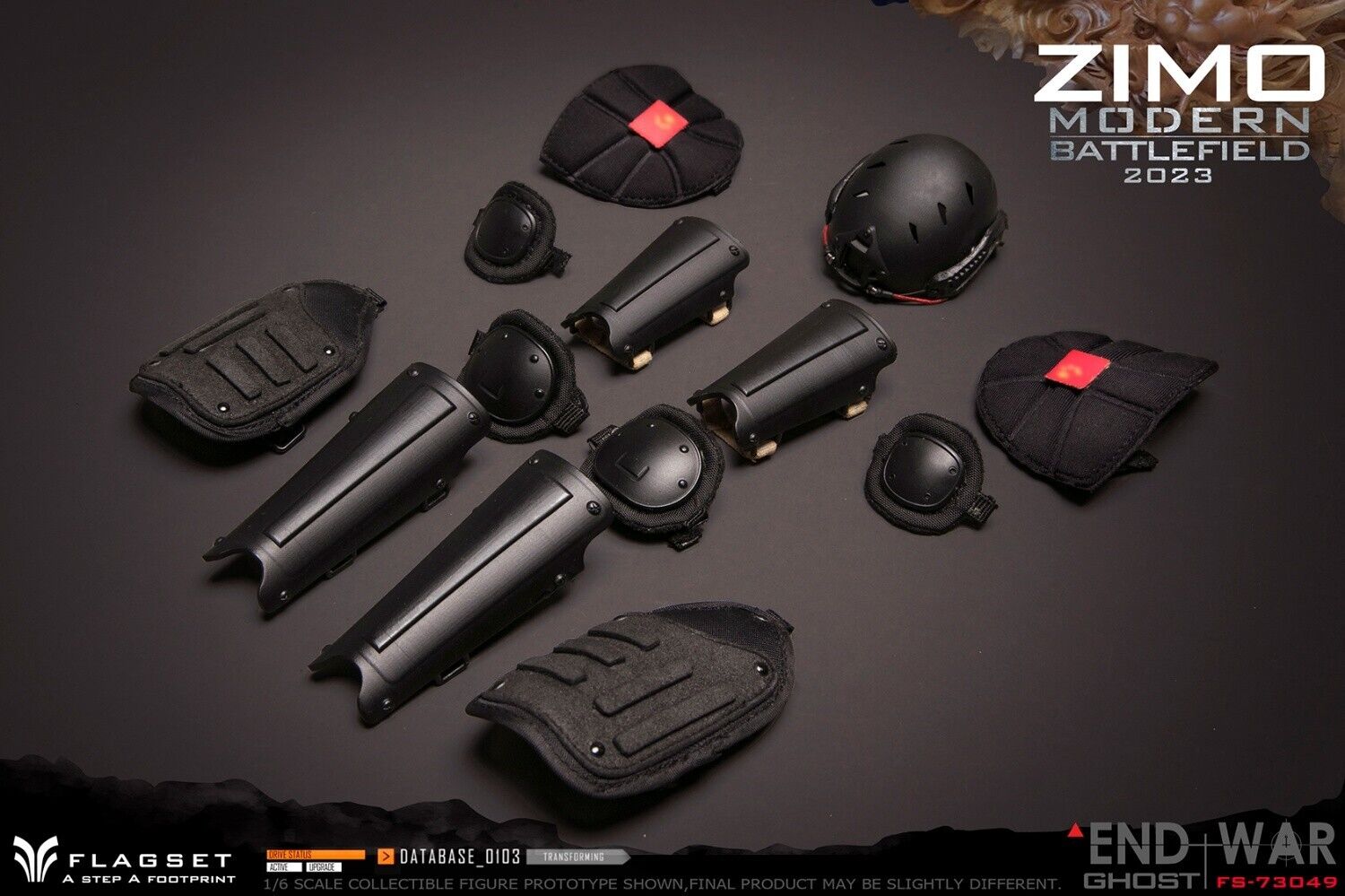 1:6 scale Flagset Modern Battlefield 2023 Zimo 12" Action Figure FS-73049