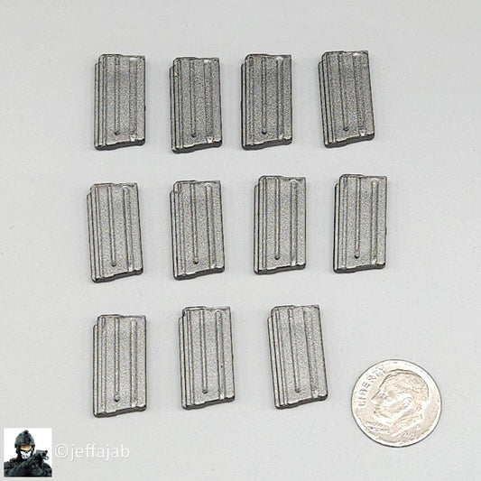 1:6 Ujindou Vietnam MACV-SOG Cross-Border Operation 20rd M16 Ammo Mags (x11)