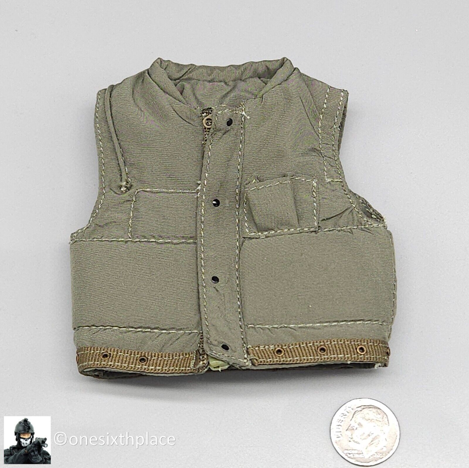 1:6 QO Toys Vietnam US Army Corpsman M1955 Flak Jacket Vest for 12" Figures