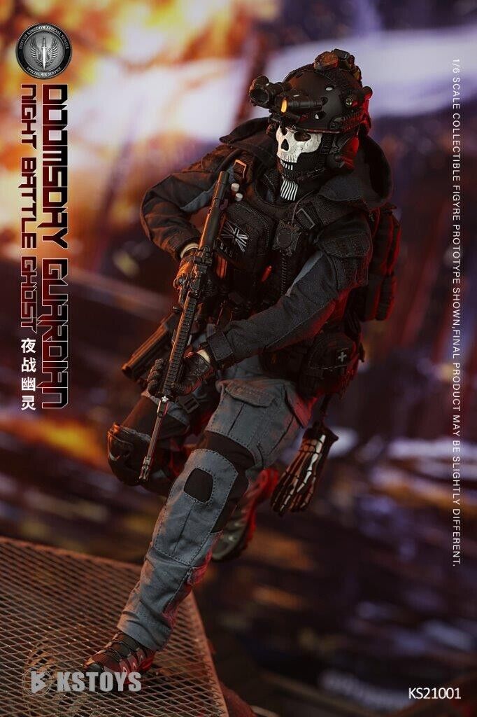 1:6 KSToys Doomsday Guardian Male Nude Body for 12" Figures