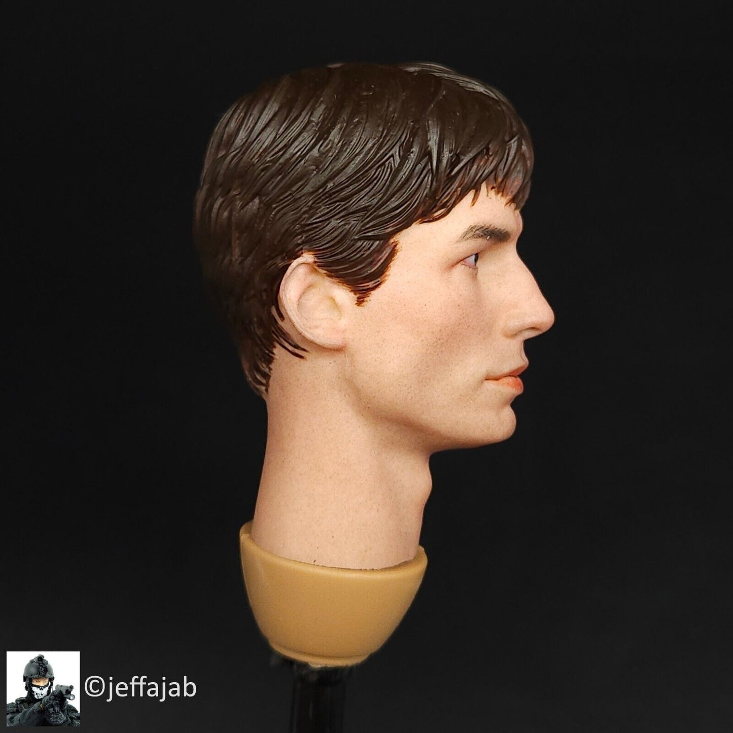 1:6 scale QO Toys Vietnam 101st Airborne Hamburger Hill Male Head Sculpt