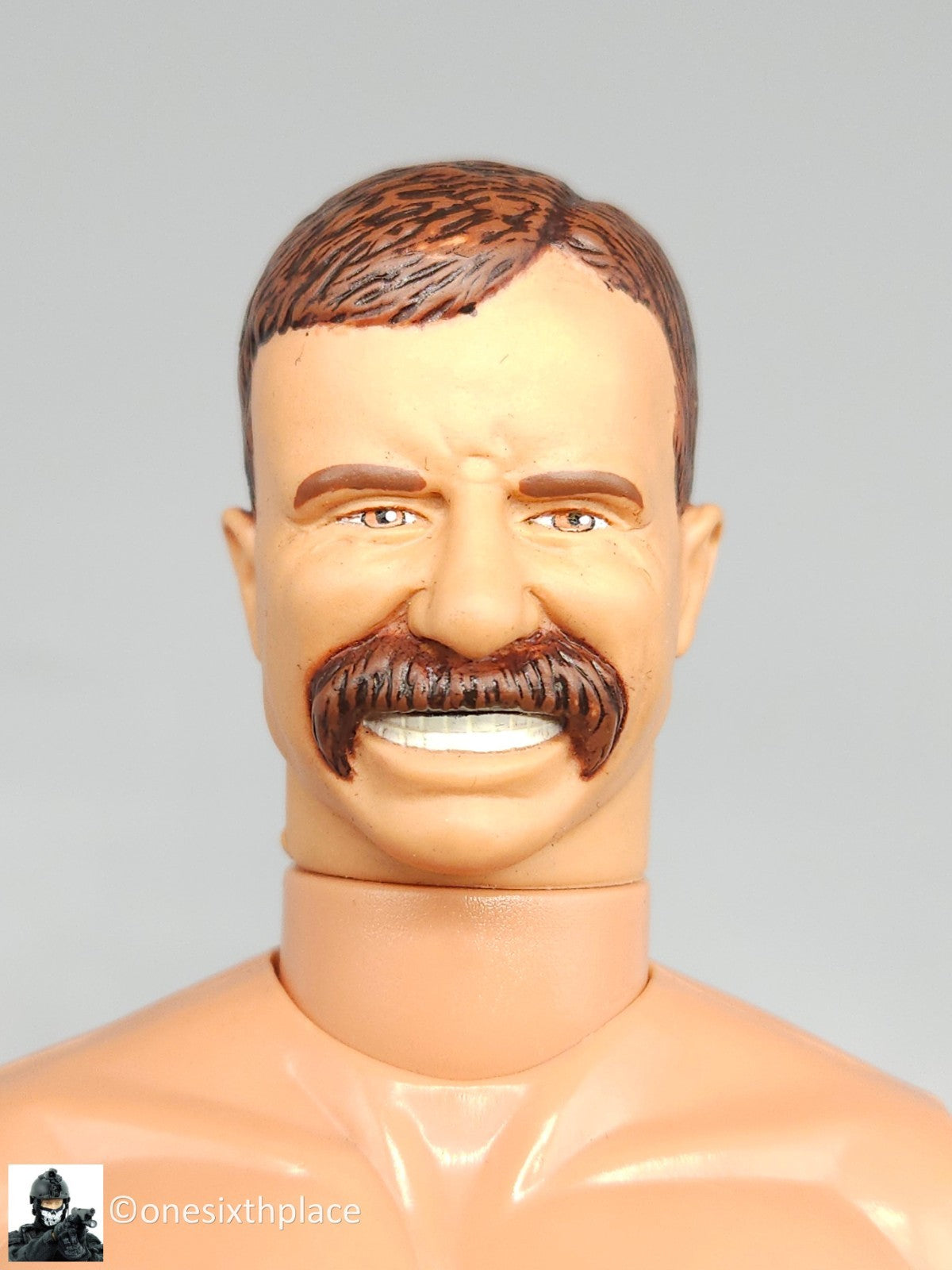 1:6 scale Hasbro GI Joe Teddy Roosevelt Rough Riders Male Nude Body 12" Figure