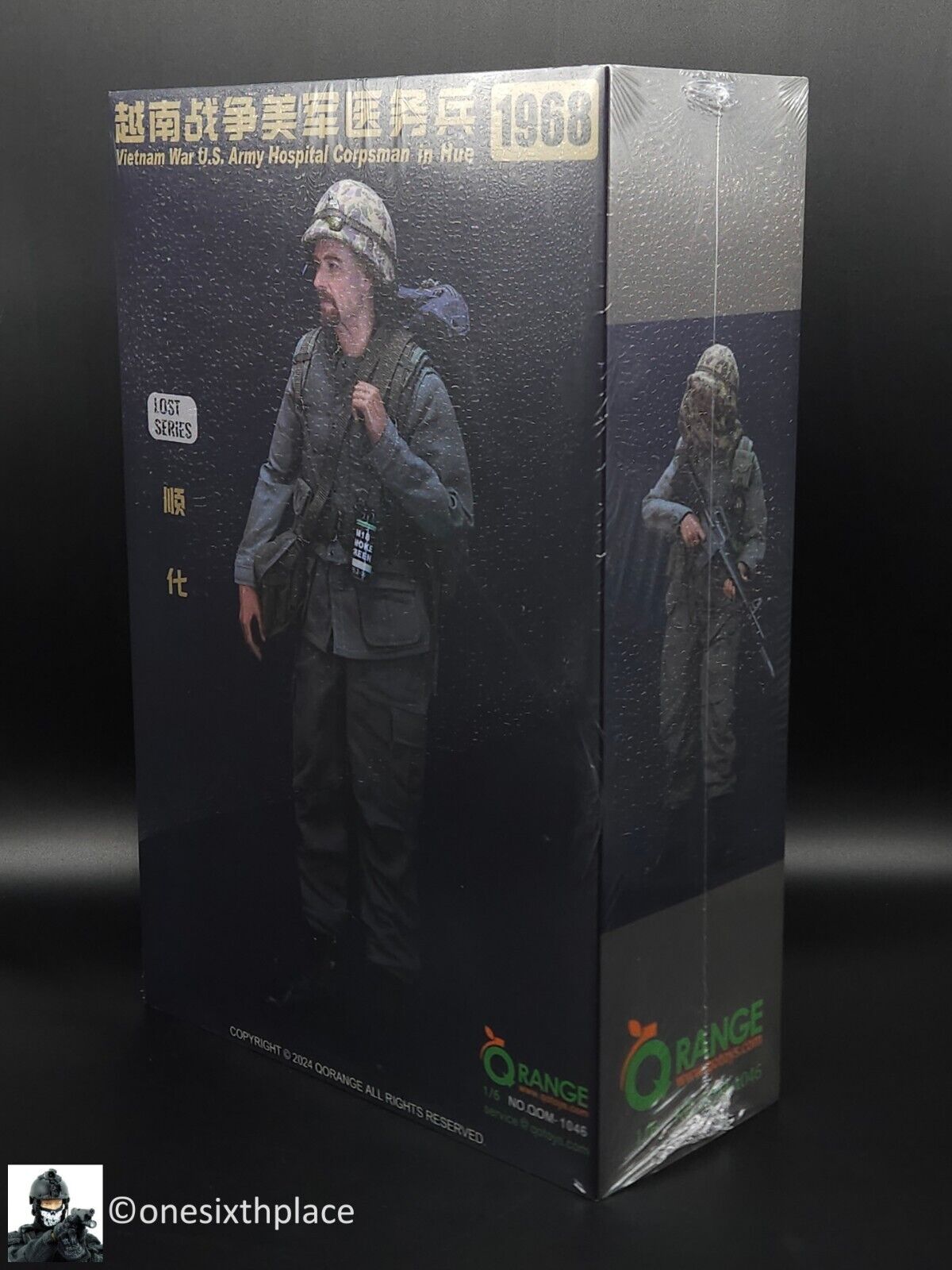 1:6 QO Toys Vietnam US Army Hospital Corpsman Hue 1968 12" Figure QOM-1046