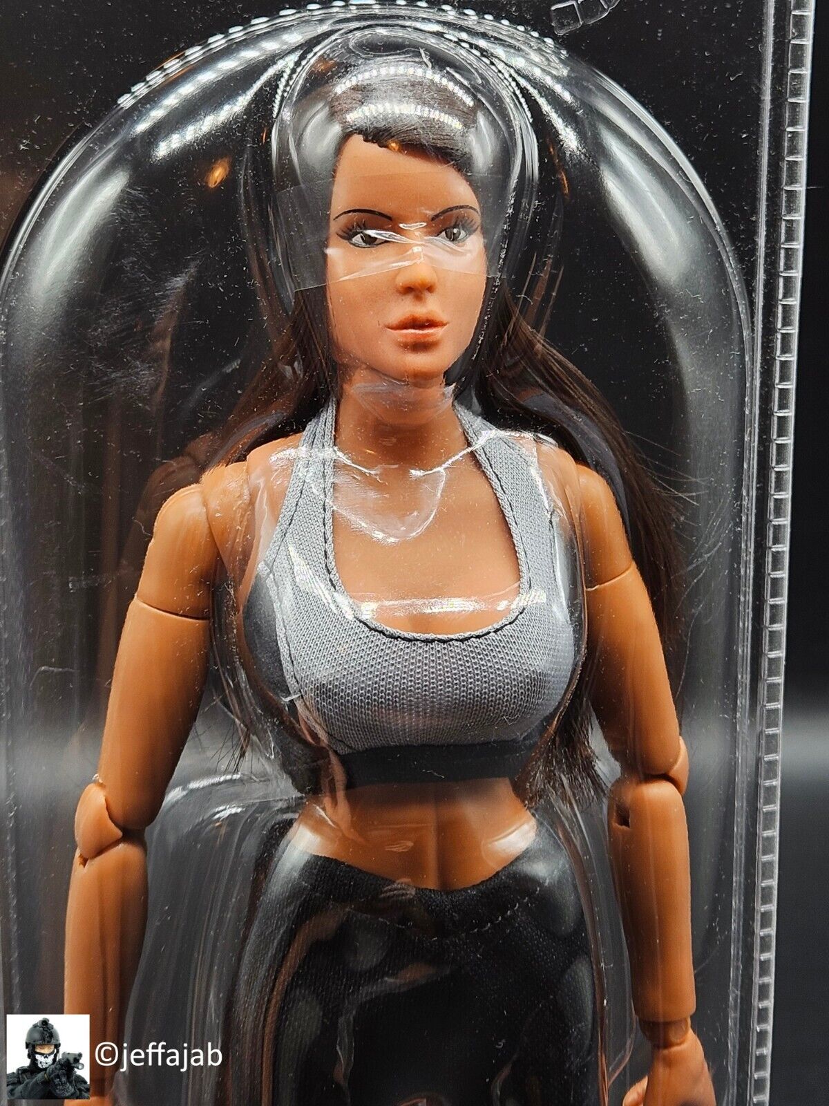 1:6 scale BBI Female Perfect Body w/ Hispanic Brunette Hair 12" Action Figure