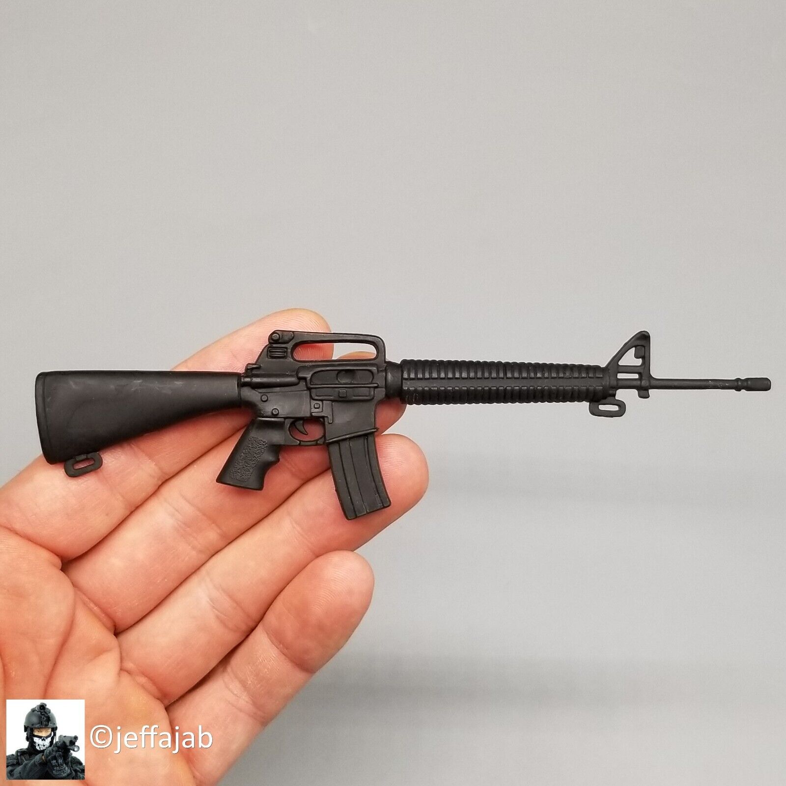 1:6 Hasbro GI Joe M16 Rifle (Plastic) for 12" Figures