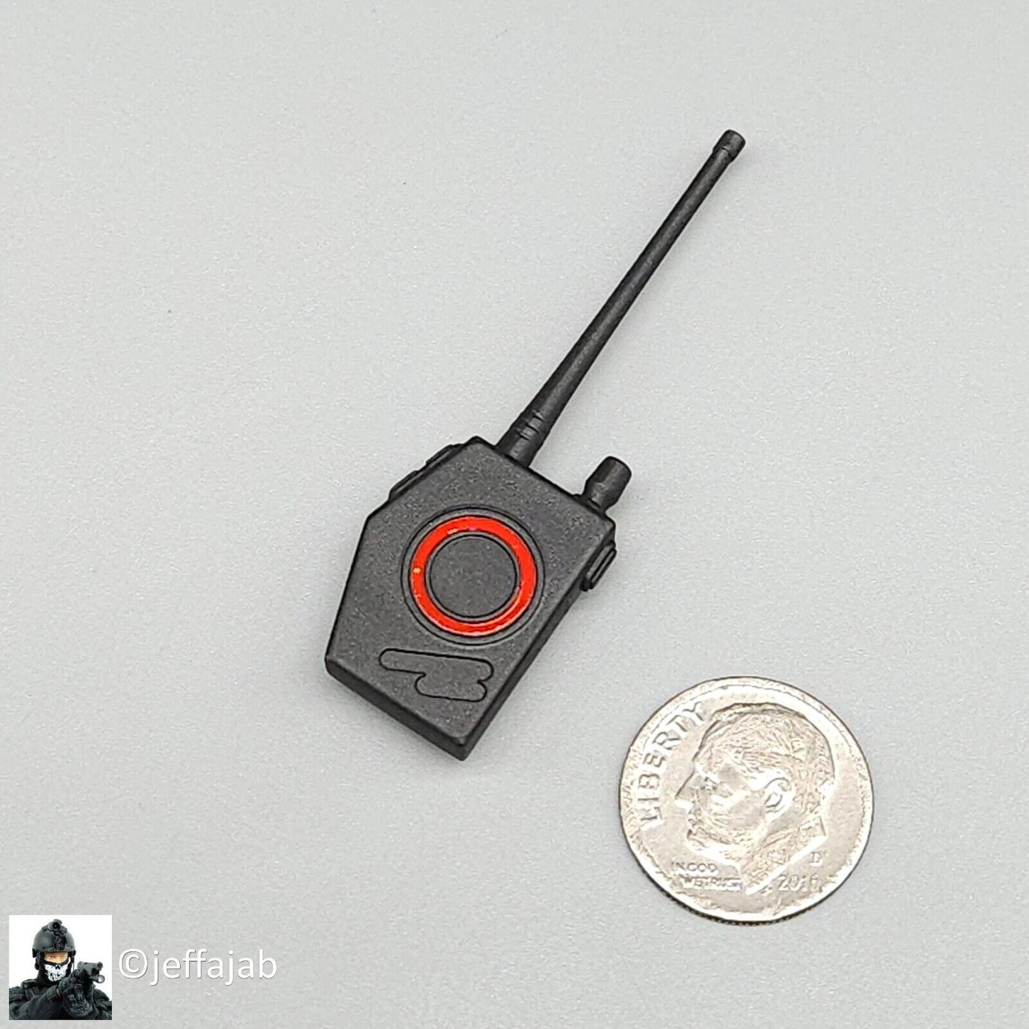1:6 Flagset Soviet Red Alert Mobilize Troops Intercom Radio for 12" Figures