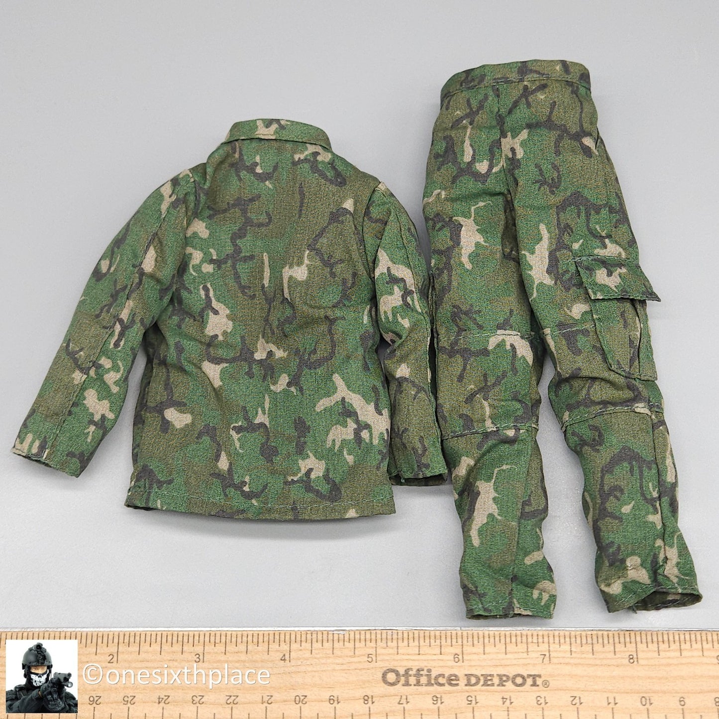 1:6 scale Hasbro GI Joe US Army Camo Uniform for 12" Figures