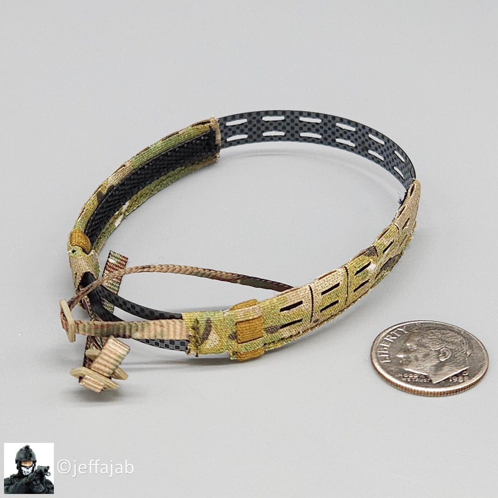 1:6 scale Easy & Simple HRT Team Leader Multicam ARC Belt for 12" Figures