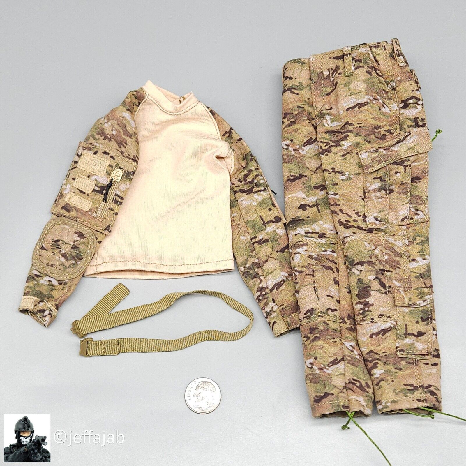 1:6 Mini Times 101st Airborne Div Multicam OCP Combat Uniform for 12" Figures