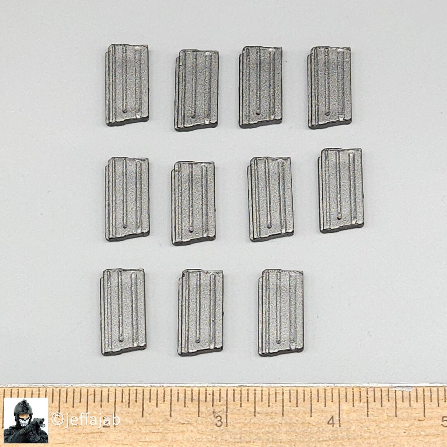 1:6 Ujindou Vietnam MACV-SOG Cross-Border Operation 20rd M16 Ammo Mags (x11)