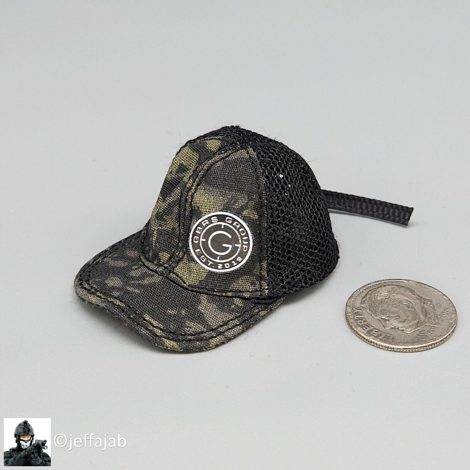 1:6 Easy & Simple Veteran Tactical Instructor MCB Baseball Cap for 12" Figures