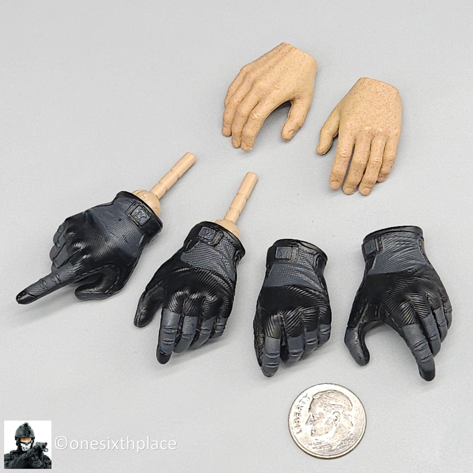 1:6 Easy & Simple ZERT Super Death Squad One Way Ticket Gloved Hands