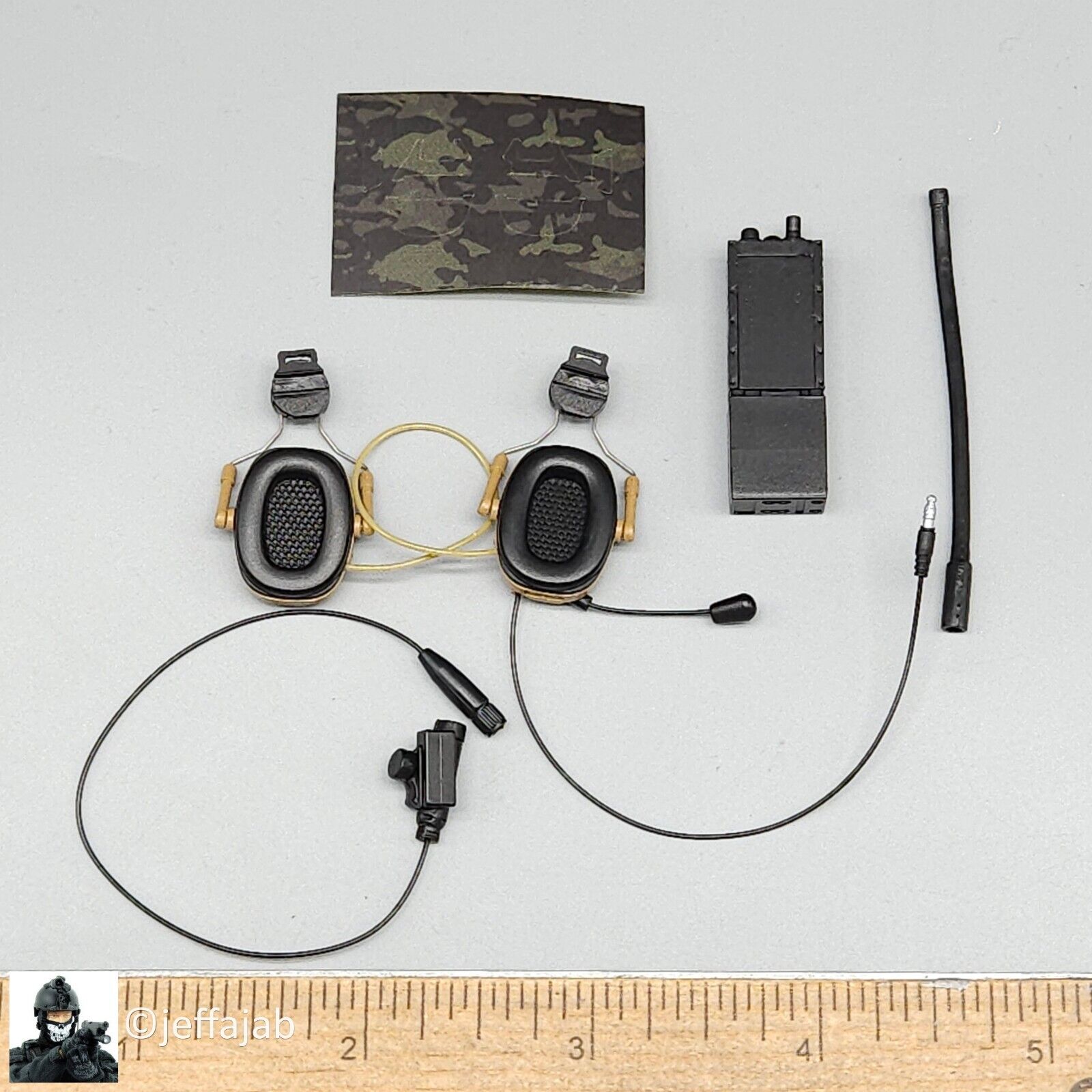 1:6 Easy & Simple Veteran Tactical Instructor Chapter II Special Radio & Headset