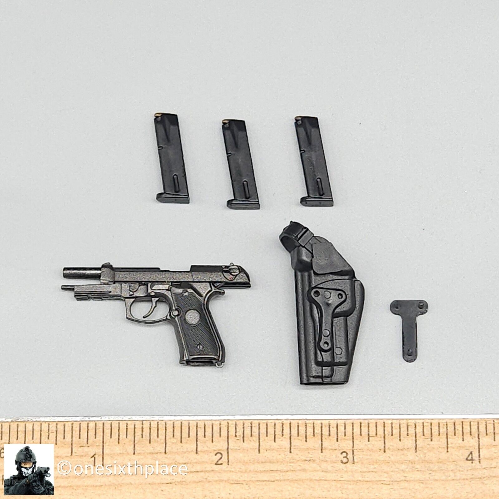 1:6 Soldier Story The Division 2 Agent Heather Ward M9 Pistol w/ MOLLE Holster
