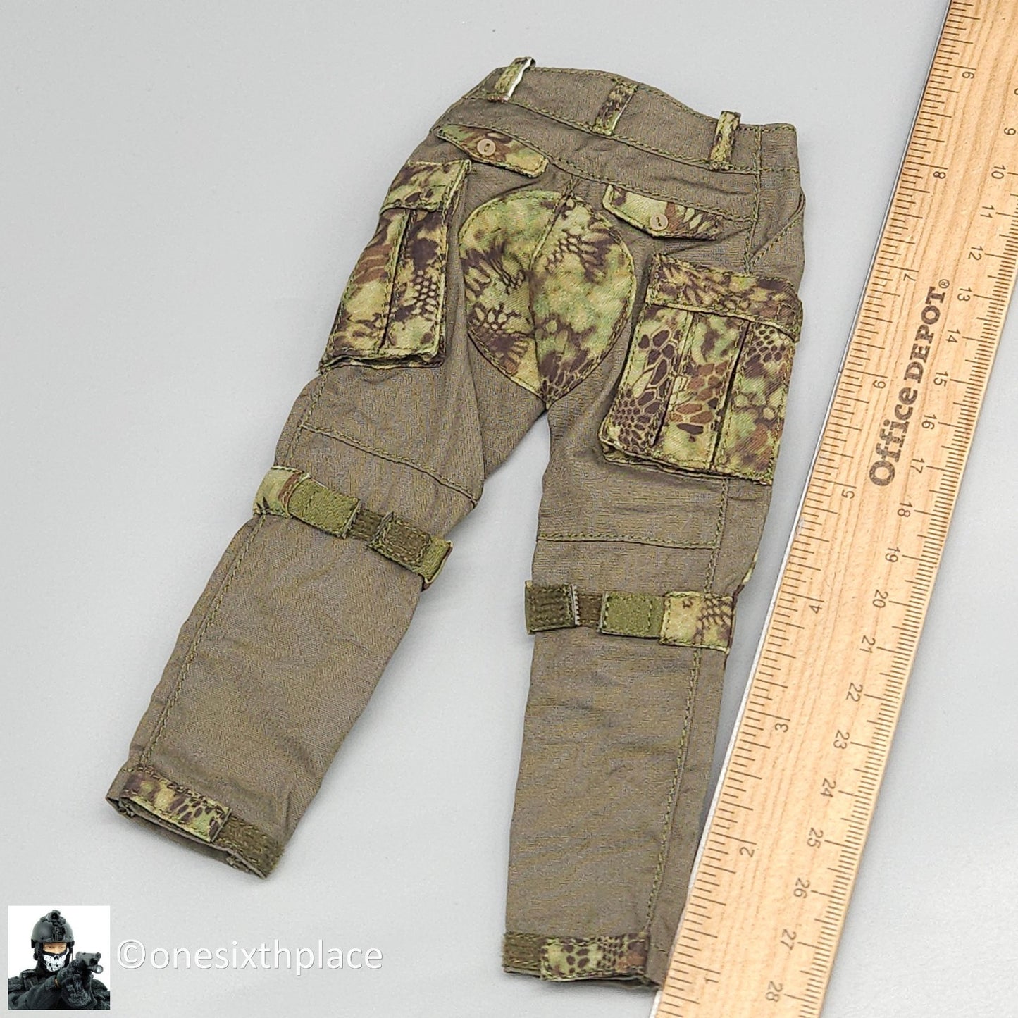 1:6 scale Easy & Simple PMC Weapon Specialist Custom Camo Pants