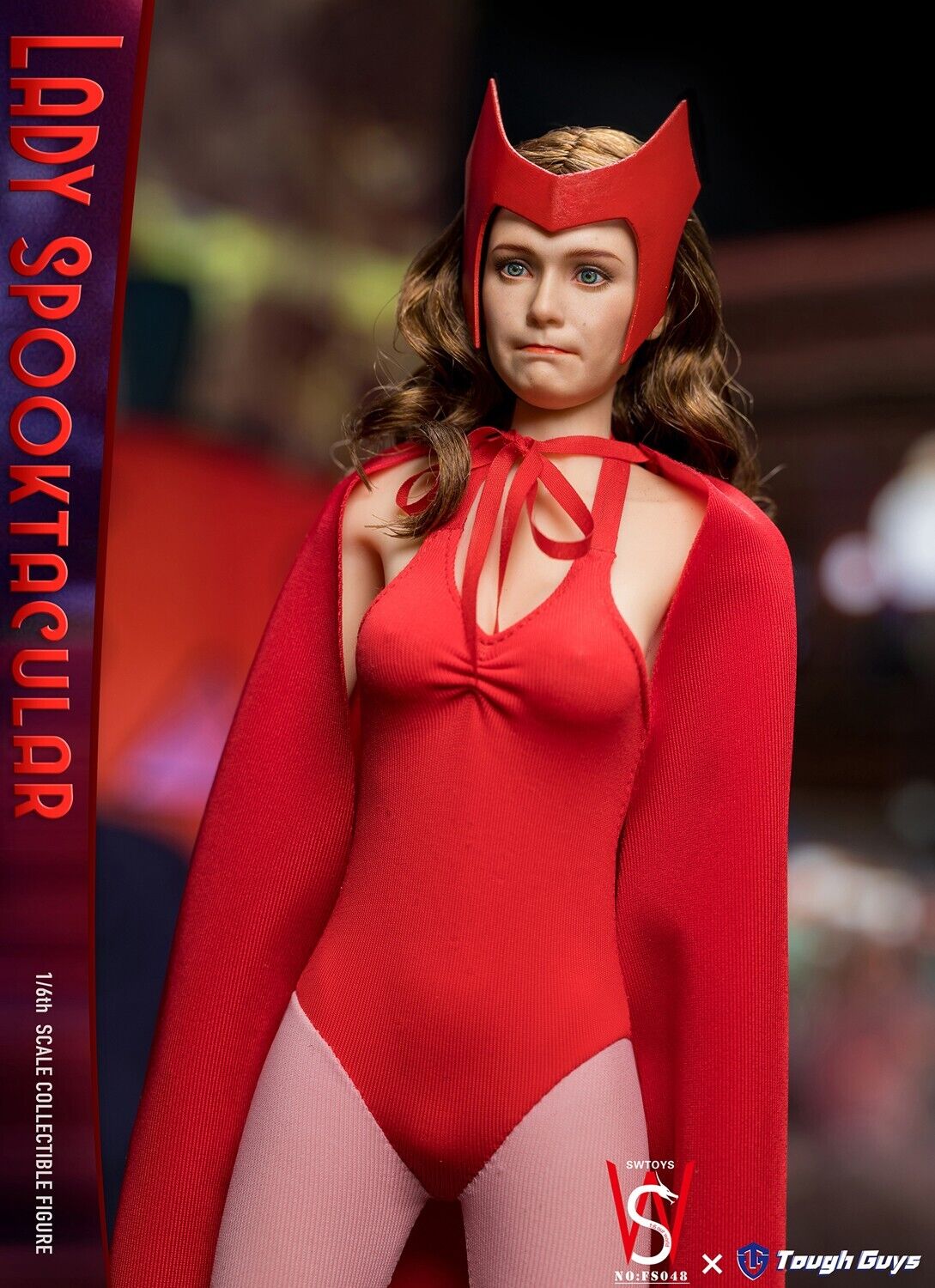 1:6 scale SW Toys Lady Spooktacular Scarlet Witch Magic Fire Flames (Plastic)