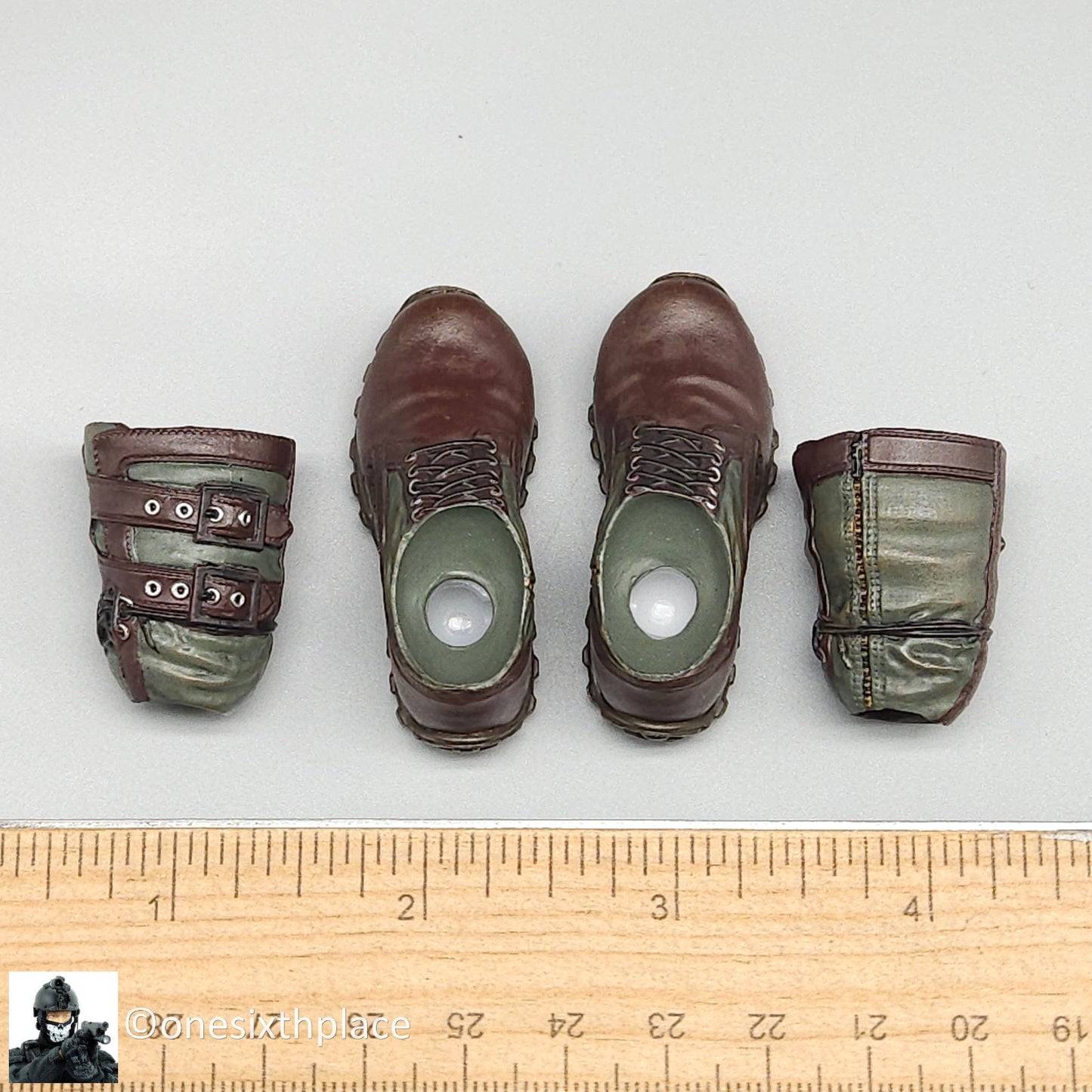 1:6 scale Hot Toys Deadpool 2 Cable Molded Boots for 12" Figures MMS583