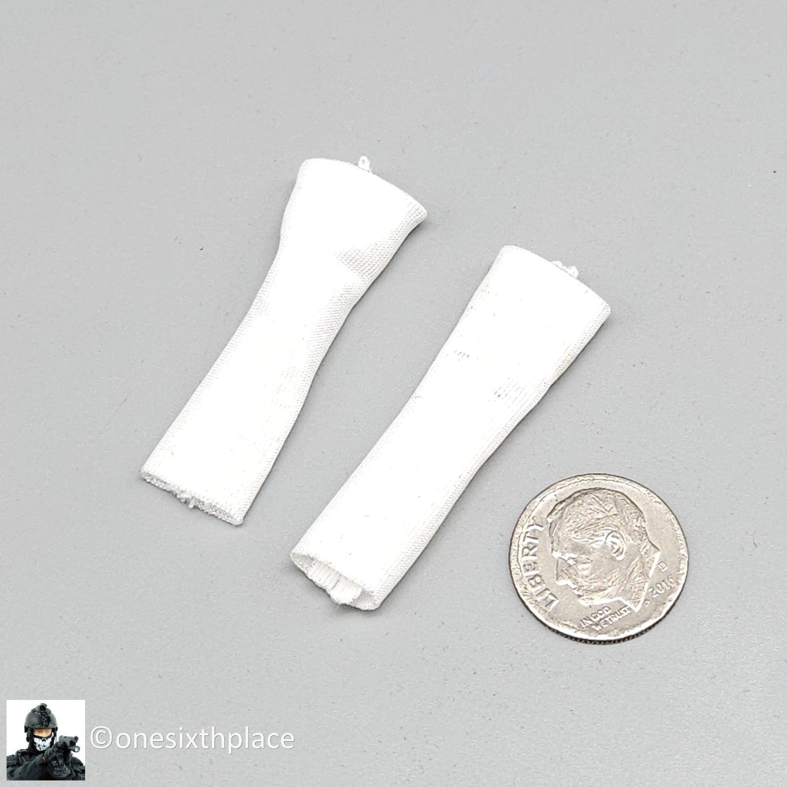 1:6 Flirty Girl Evolution Female White Socks for 12" Figures