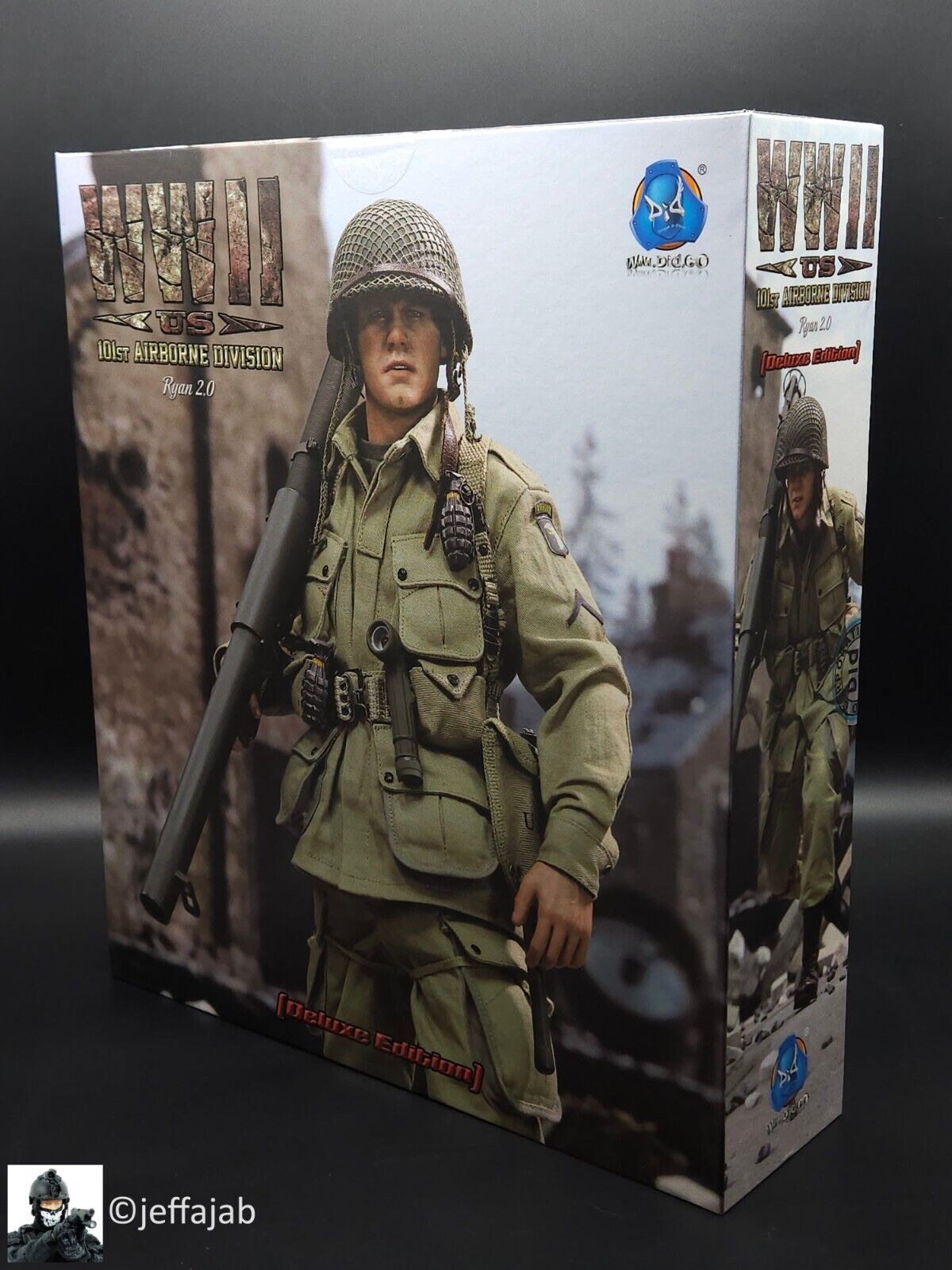 1:6 Scale DiD WWII US 101st Airborne Division Ryan 2.0 Deluxe Edition A80161S