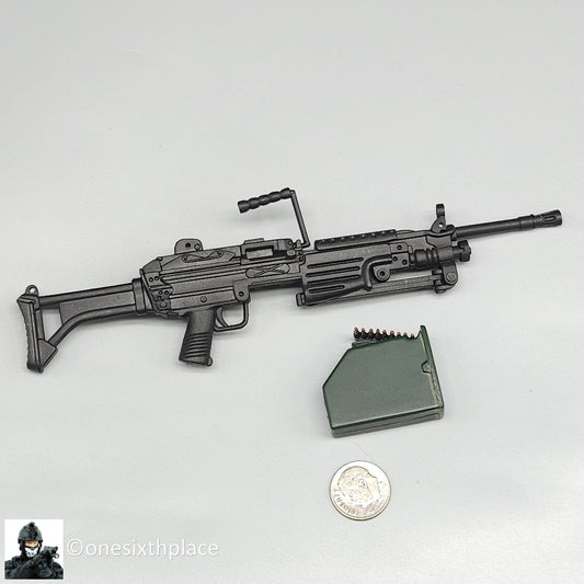 1:6 Ultimate Soldier M249 SAW FN Minimi Machine Gun for 12" Figures BHD Ranger