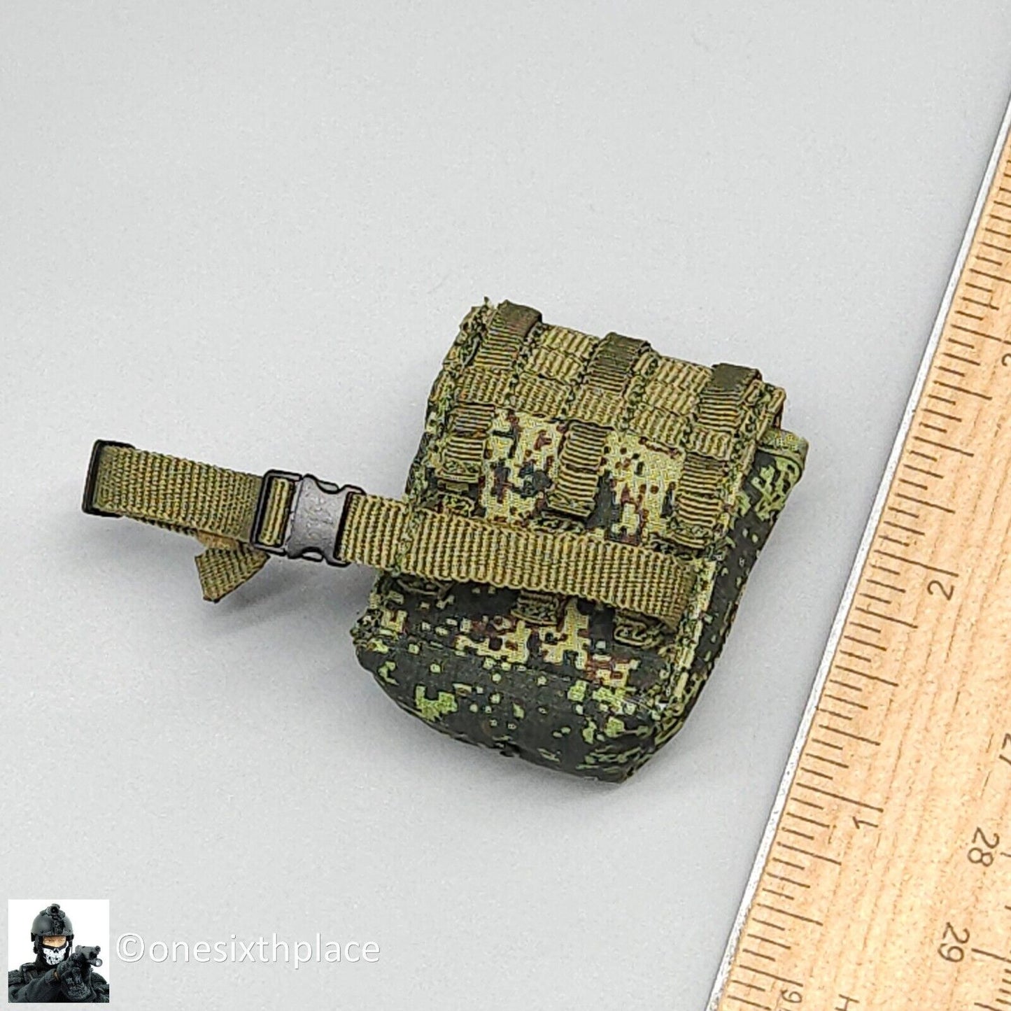 1:6 scale DamToys Russian Military Police VKBO Camo Leg Pouch for 12" Figures