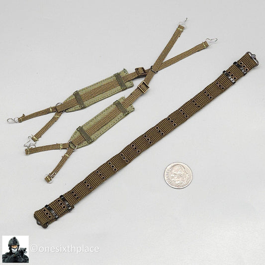 1:6 QO Toys Vietnam US Army Corpsman M56 Belt & Suspenders for 12" Figures
