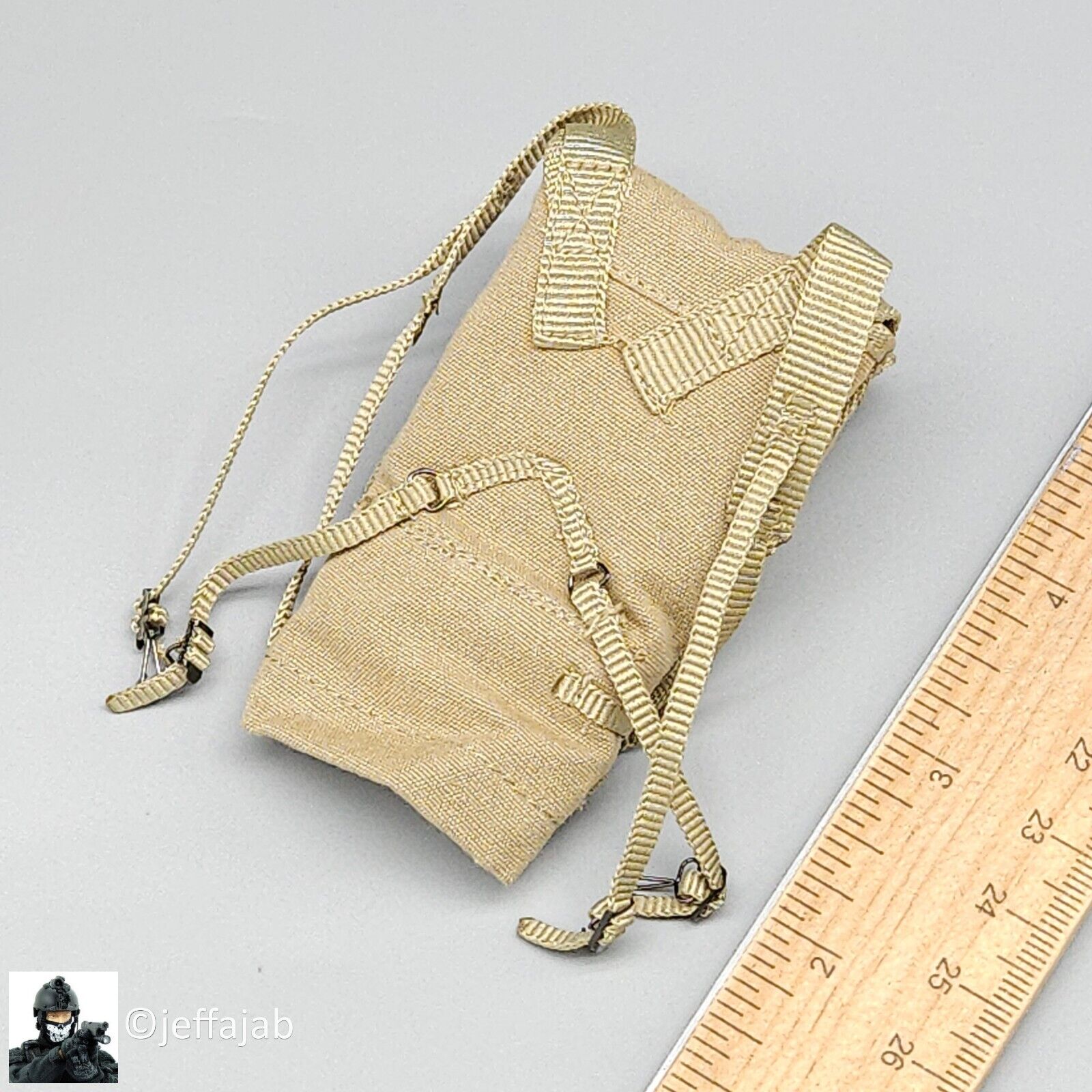 1:6 scale DiD WWII Sergeant Horvath M1928 Haversack Backpack for 12" Figures