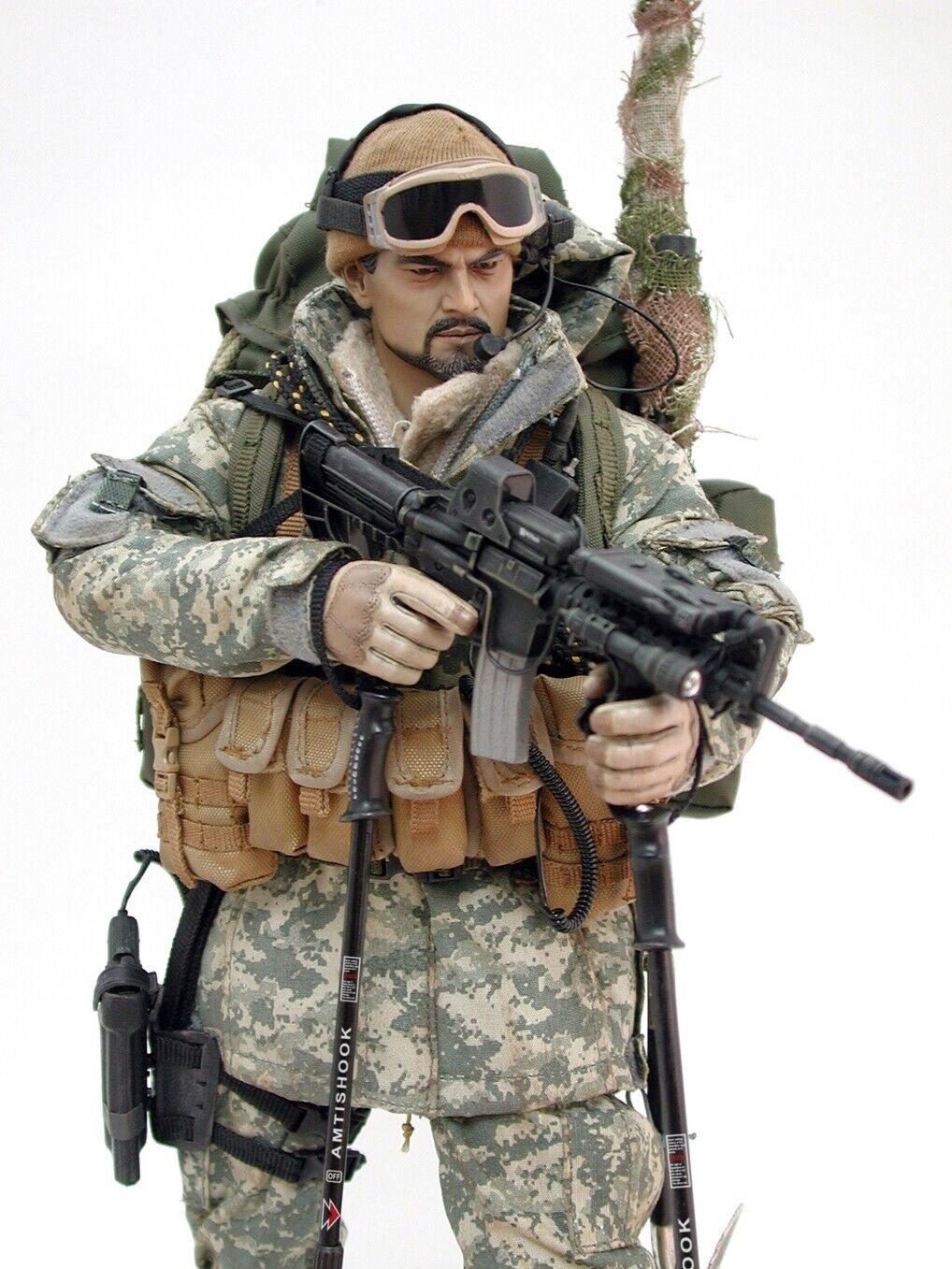 1:6 Hot Toys Special Forces Mountain Ops Sniper Cold Weather Boots  12" Figure